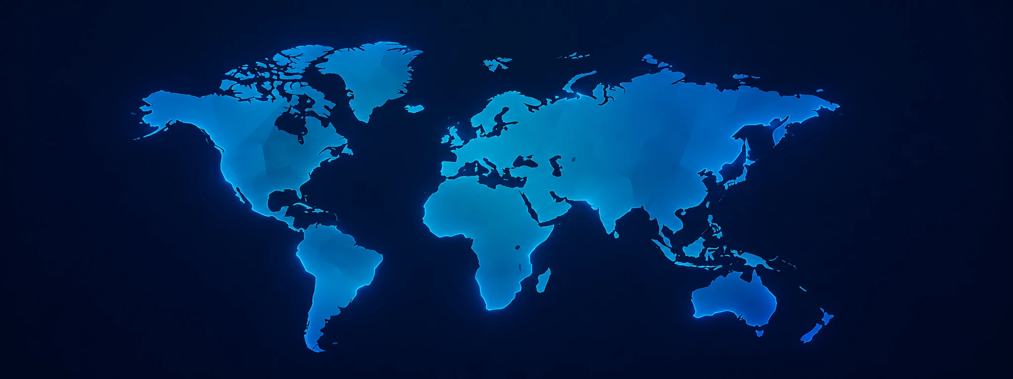 Global Business Reach Map